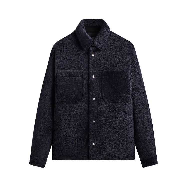Kith Shearling Ace Shirt Jacket 'Ink'