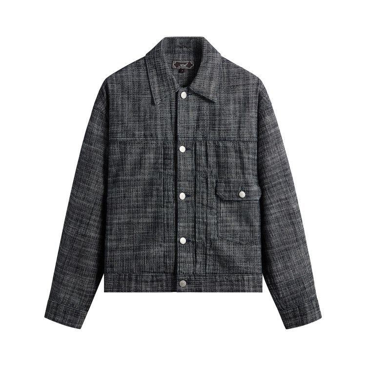 Kith Textured Indigo Alonzo Jacket 'Dark Indigo'