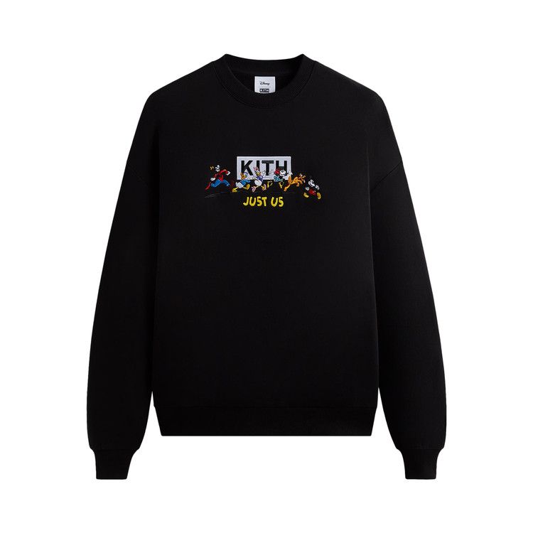 Kith For Mickey & Friends Family Crewneck 'Black'