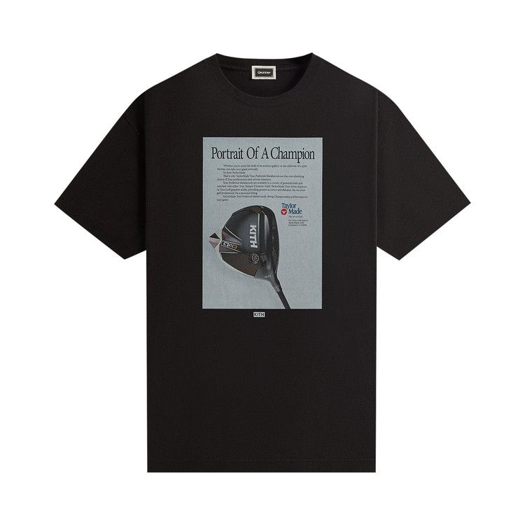 Kith For TaylorMade Champion Vintage Tee 'Black'