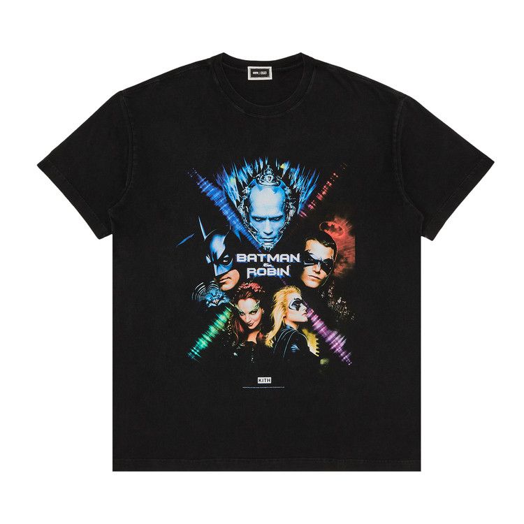 Kith x Batman Batman and Robin Vintage Tee 'Black'