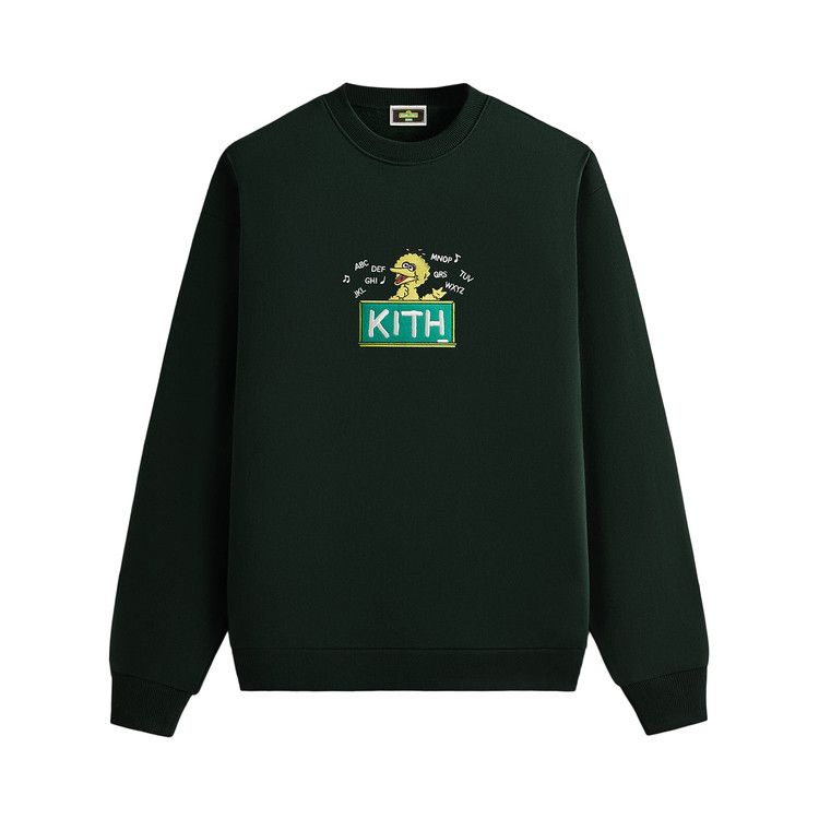 Kith x Sesame Street Big Bird Nelson Crewneck 'Stadium'