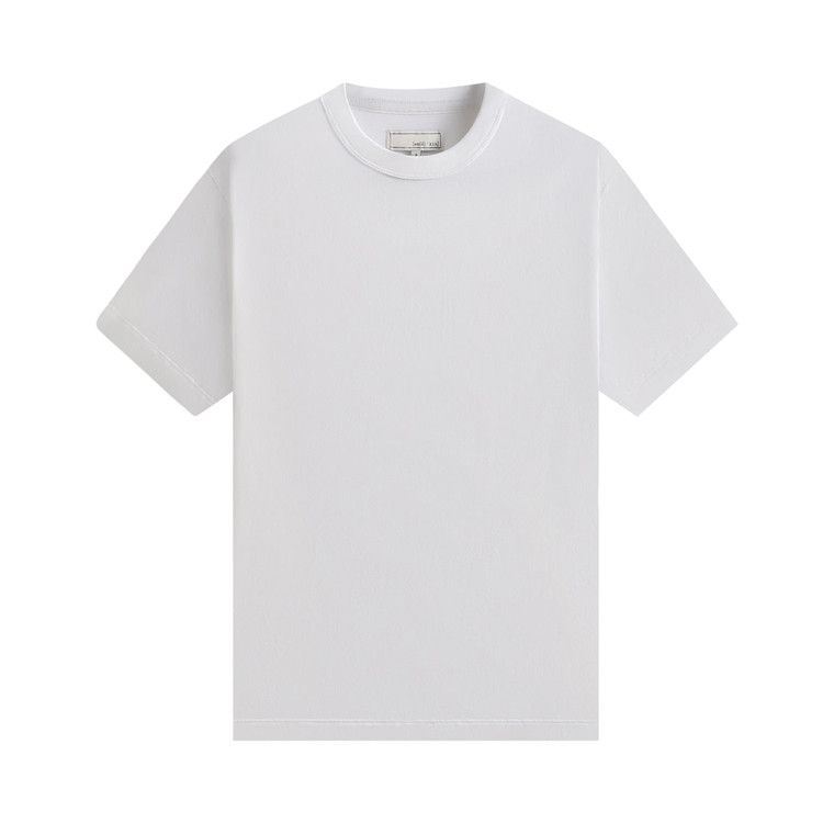 Kith & Kin Pima Jersey Alex Boxy Tee 'White'