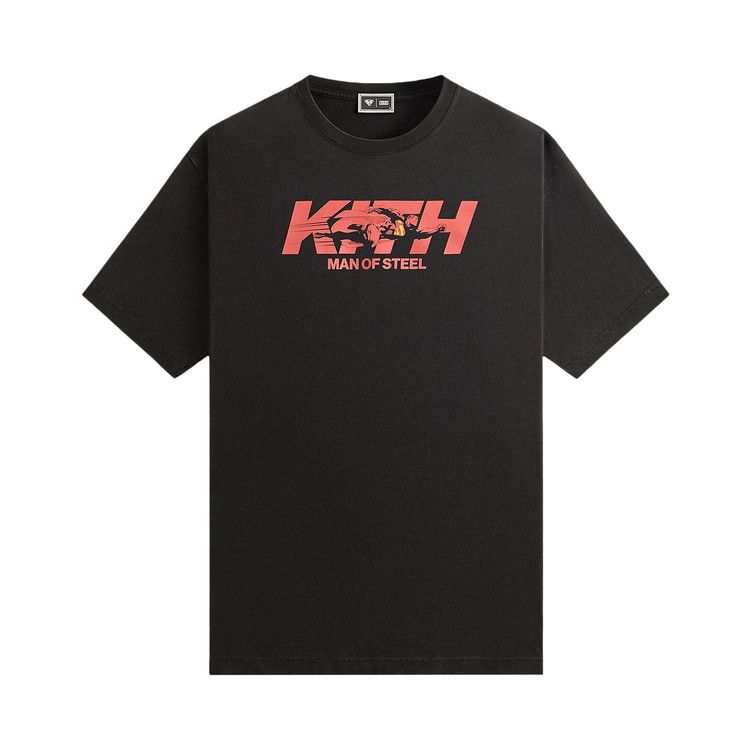 Kith x Superman Man Of Steel Vintage Tee 'Black'