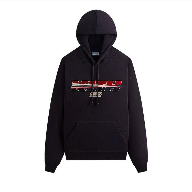Kith For The NFL New York Giants Vintage Nelson Hoodie 'Ink'