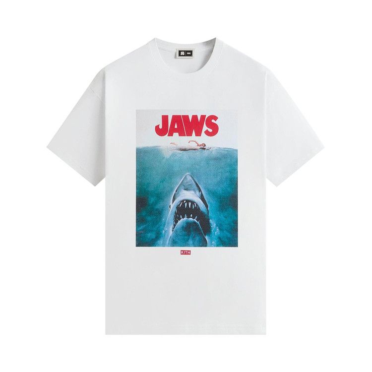 Kith For Jaws Main Poster Vintage Tee 'Bright White'