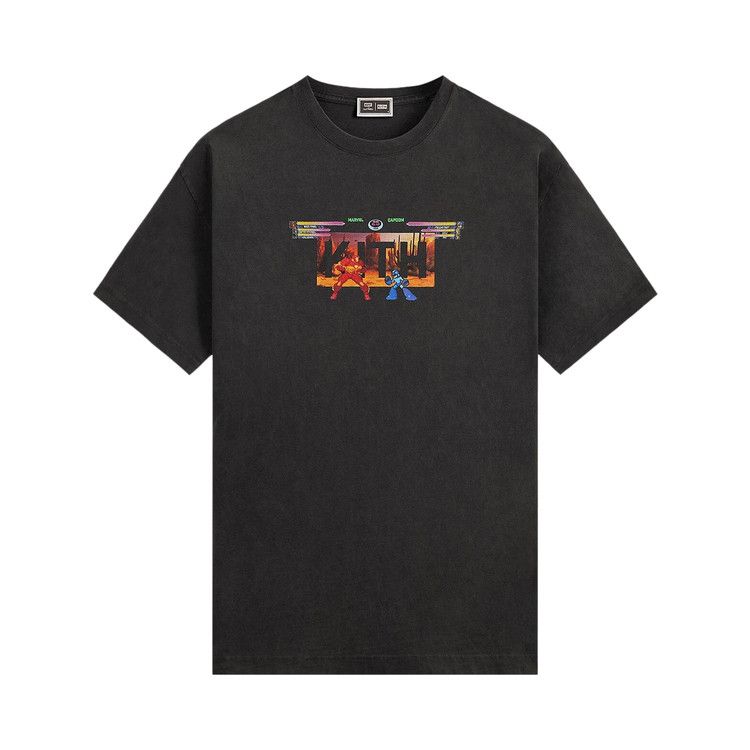 Kith x Marvel vs. Capcom Desert Vintage Tee 'Black'