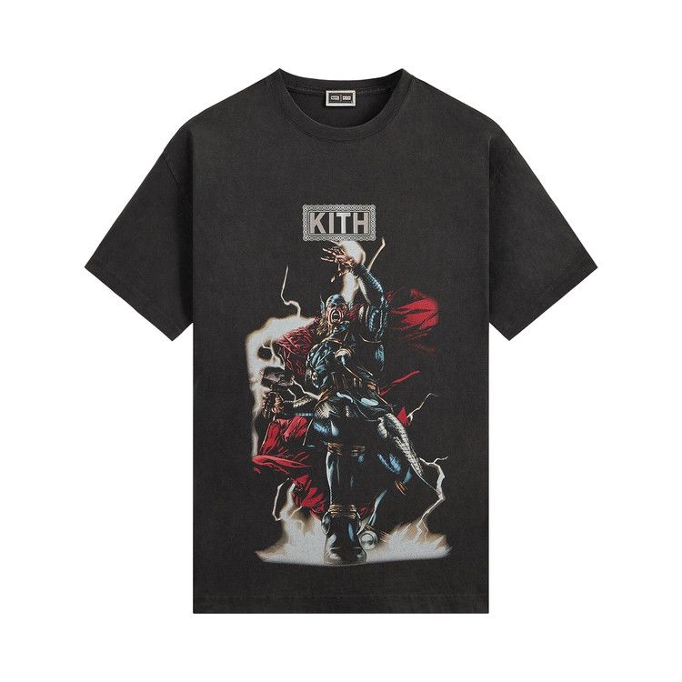 Kith x Marvel Thor Vintage Tee 'Black'