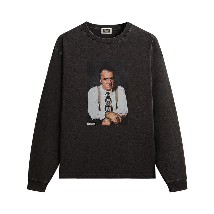 Kith For The Sopranos Paulie Vintage Long Sleeve Tee 'Black'
