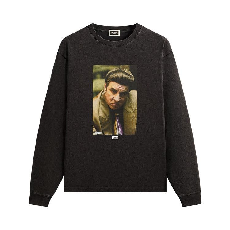 Kith For The Sopranos Silvio Vintage Long Sleeve Tee 'Black'