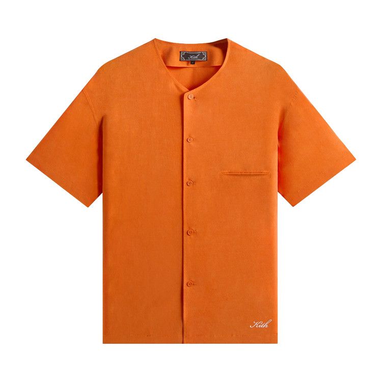 Kith Cupro Linen Caelan Shirt 'Tiger'
