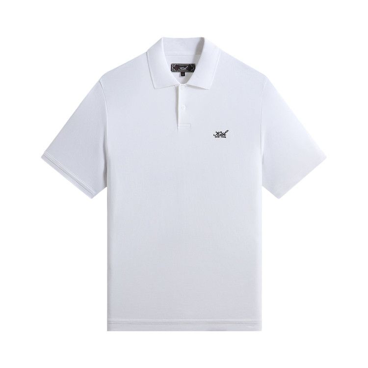Kith Pique Ainslie Polo 'White'