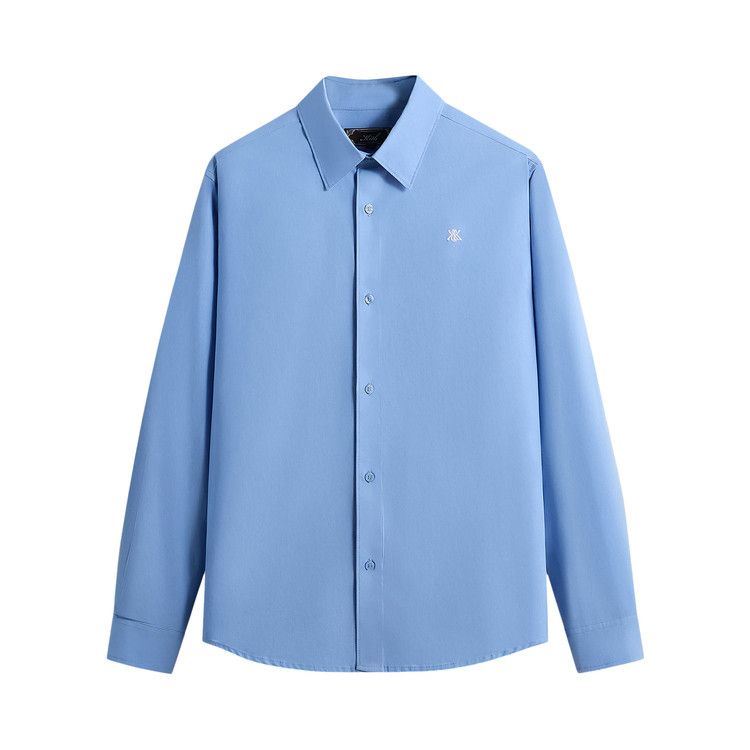 Kith Poplin Georgie Shirt 'Millstream'