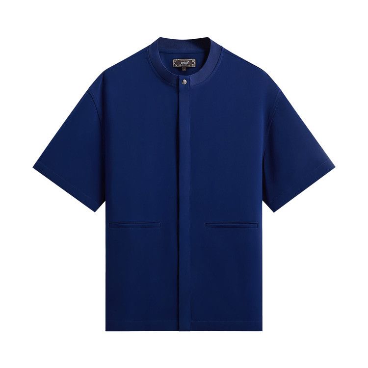 Kith Double Crepe Casper Shirt 'Deep Royal'