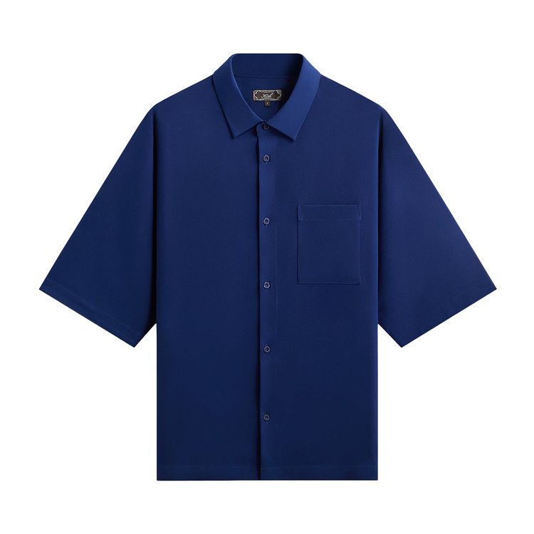 Kith Drape Twill Raf Shirt 'Deep Royal'