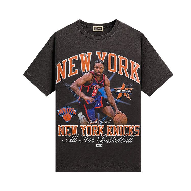 Kith For NBA All-Star New York Knicks Latrell Sprewell Vintage Tee 'Black'