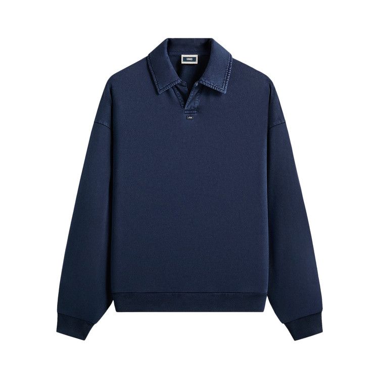 Kith Indigo Micro Fleece Nelson Pullover 'Dark Indigo'