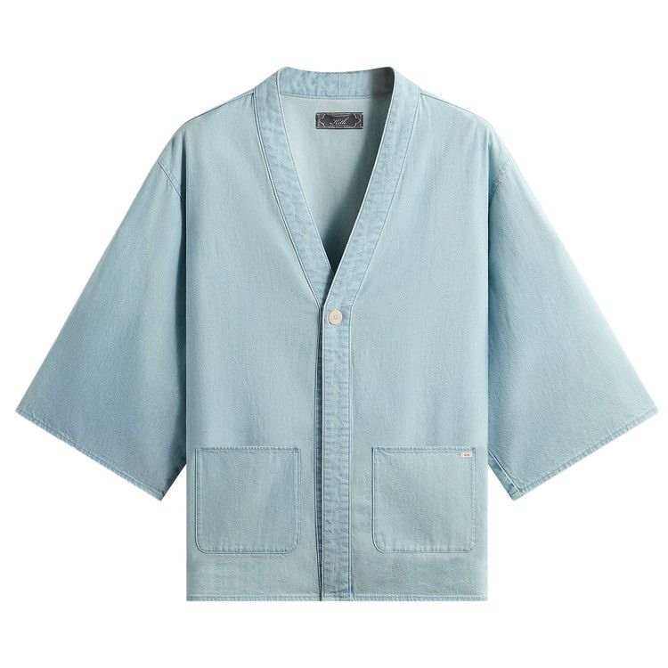 Kith Chambray Nanthan Shirt 'Light Indigo'