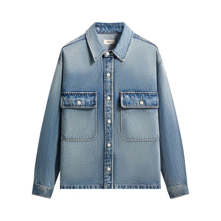Kith Henson Denim Shirt 'Mid Indigo'