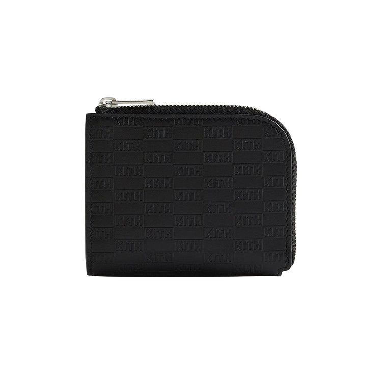 Kith Monogram Half Zip Wallet 'Black'