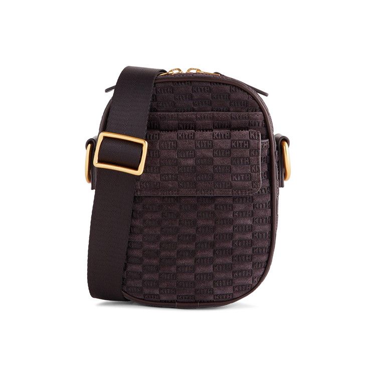 Kith Monogram Suede Passenger K15 Bag 'Incognito'