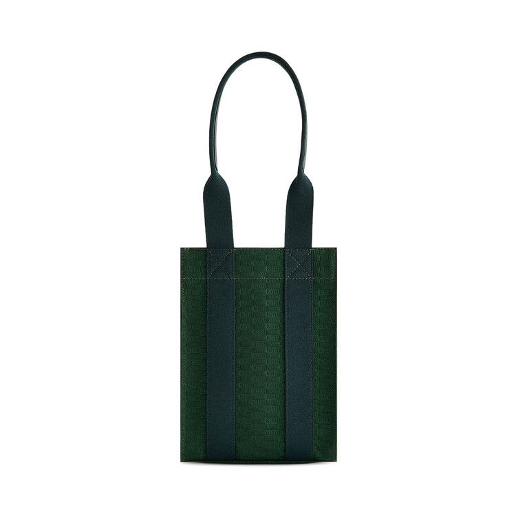 Kith Monogram Canvas Wine Tote Bag 'Conifer'