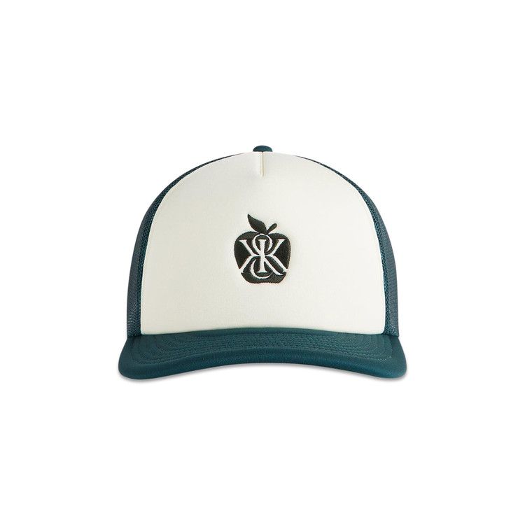 Kith Poly Foam Apple Crest Embroidery Nolan Trucker Hat 'Stadium'