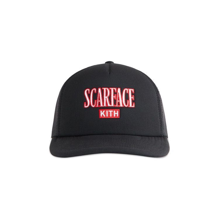 Kith For Scarface Poly Foam Nolan Trucker Hat 'Black'