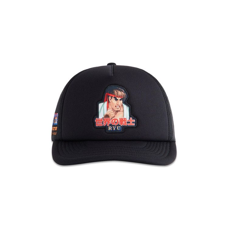 Kith x Capcom Ryu Nolan Trucker Hat 'Black'