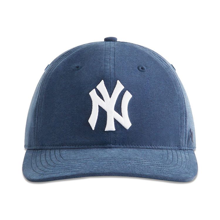 Kith x '47 For The New York Yankees Heavy Cupro Linen Franchise Ls Cap 'Nocturnal'