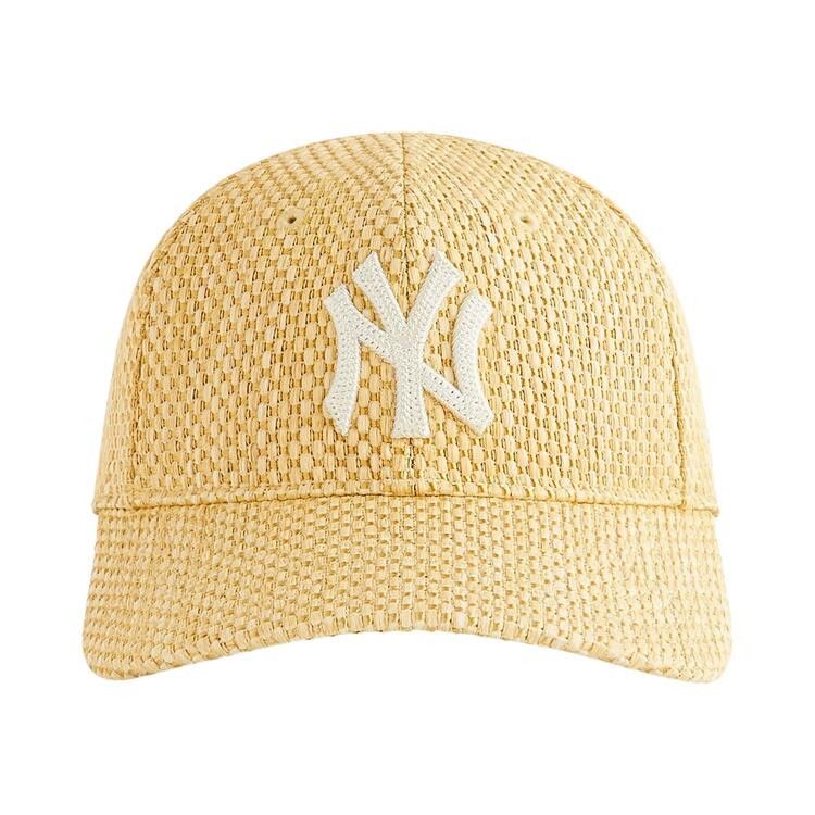 Kith x '47 For The New York Yankees Raffia Franchise Ls Cap 'Natural'