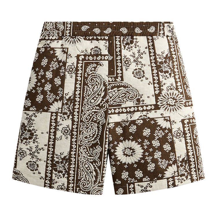 Kith Bandana Jacquard Lewis Short 'Coffee'