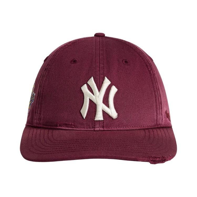 Kith x '47 For The New York Yankees Sun Faded Franchise Ls Cap 'Marquee'