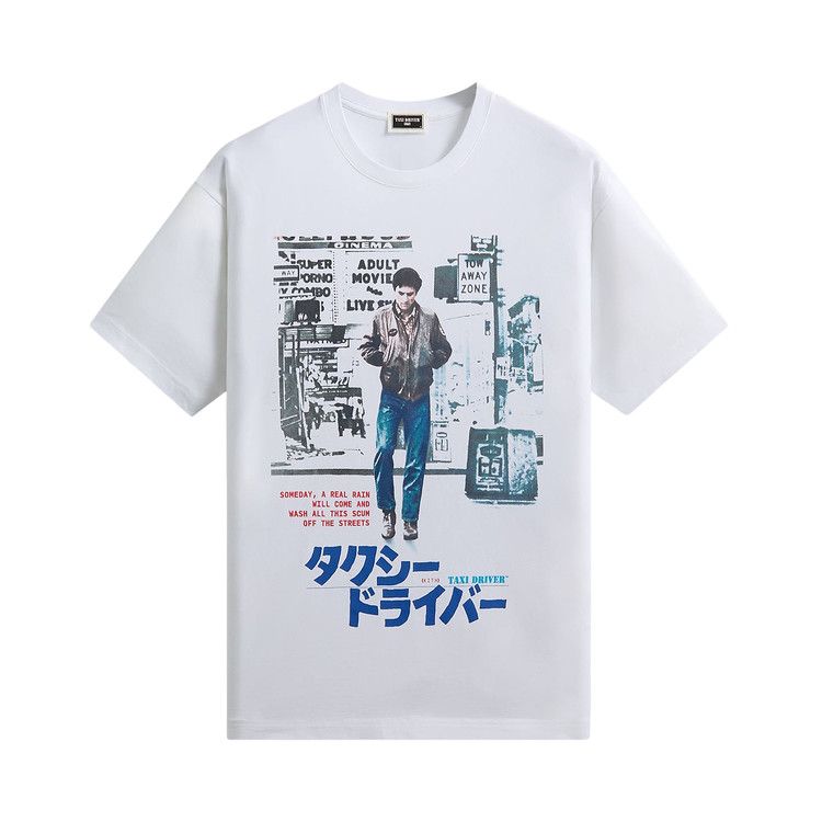 Kith For Taxi Driver Japanese Poster Standard Tee 'White'