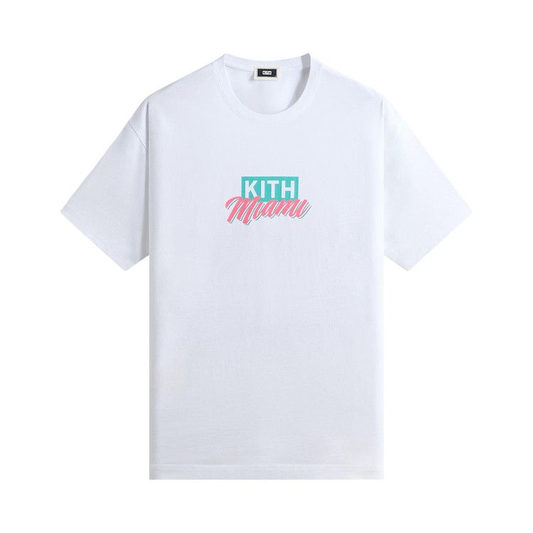 Kith Miami Classic Logo Tee 'White'