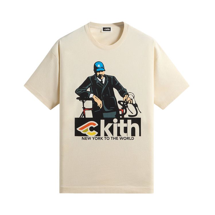 Kith For Cinelli Italo Lupi Tee 'Sandrift'