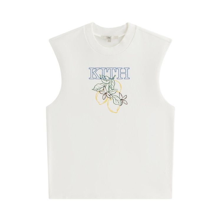 Kith Women Mulberry Kith Lemon Muscle Tank 'White'