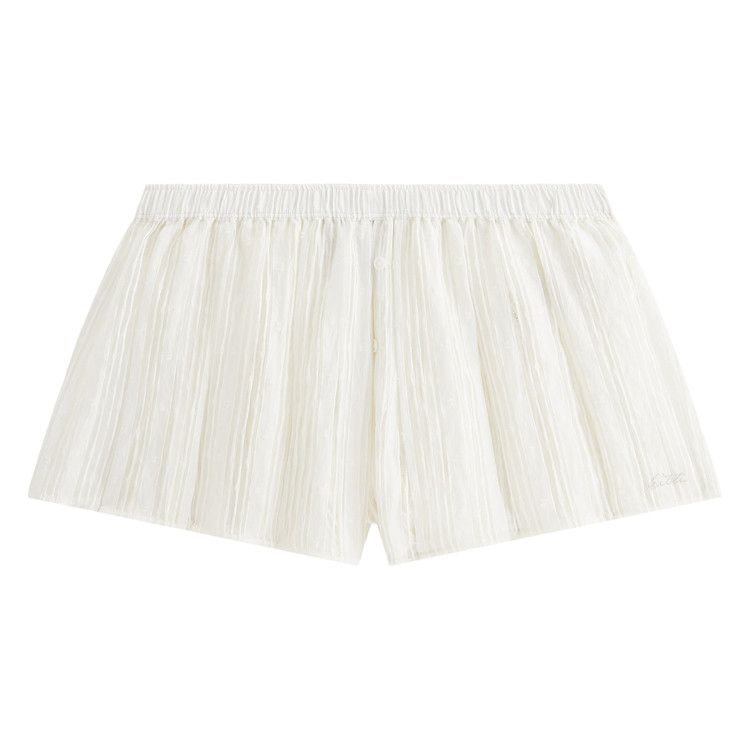 Kith Women Sashi Sheer Pleated Short 'White'