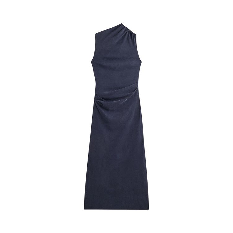 Kith Women Delphi Draped Sueded Gown 'Black'