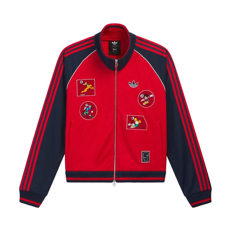Adidas x Brain Dead x Disney Track Top 'Better Scarlet'