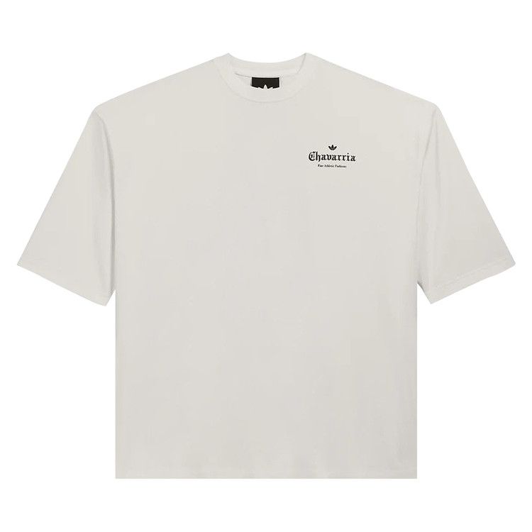 Adidas x Willy Chavarria Logo Short-Sleeve Tee 'Off White'