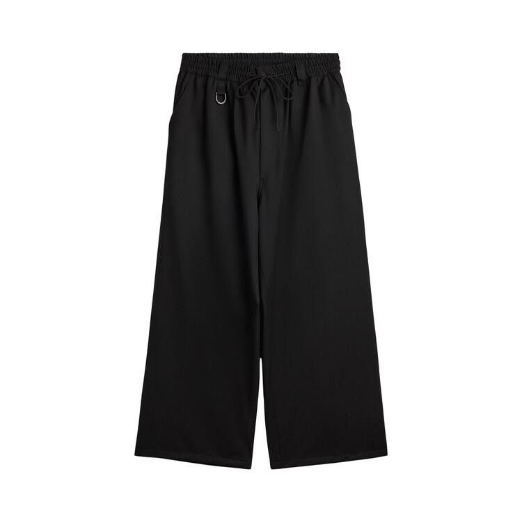 Yohji Yamamoto Pour Homme x Adidas Wool Straight Pant 'Black'