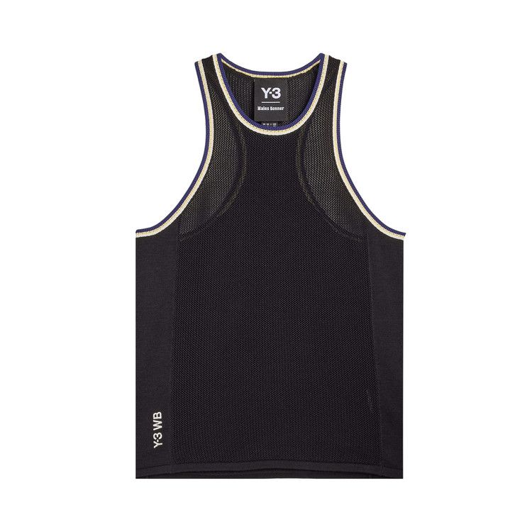 Wales Bonner x Y-3 Knit Tank Top 'Black'