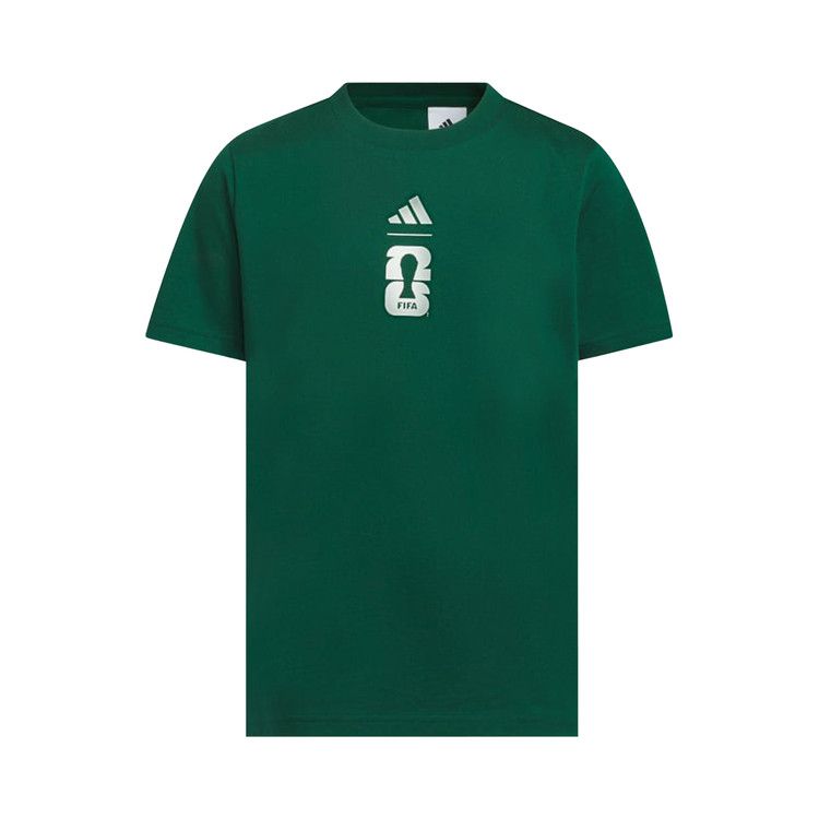 Adidas World Cup 26 Mexico Graphic T-Shirt 'Collegiate Green'