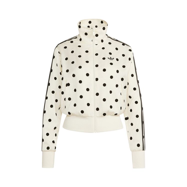 Adidas Satin Polka Dots TT Track Top 'Off White'