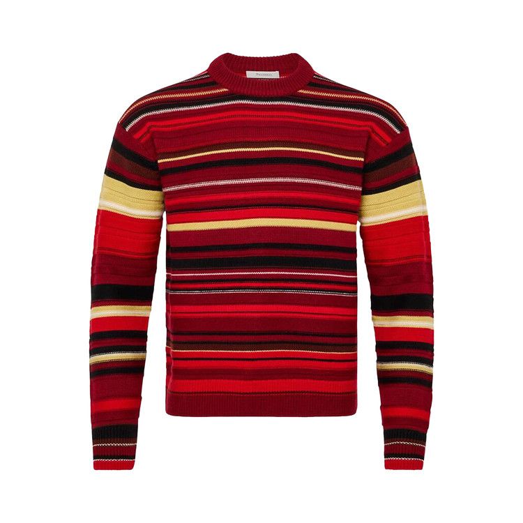 JW Anderson Multi Stripe Jumper 'Red/Multi'