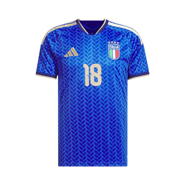 Adidas Italy 26 Home Barella Jersey 'Bold Blue'