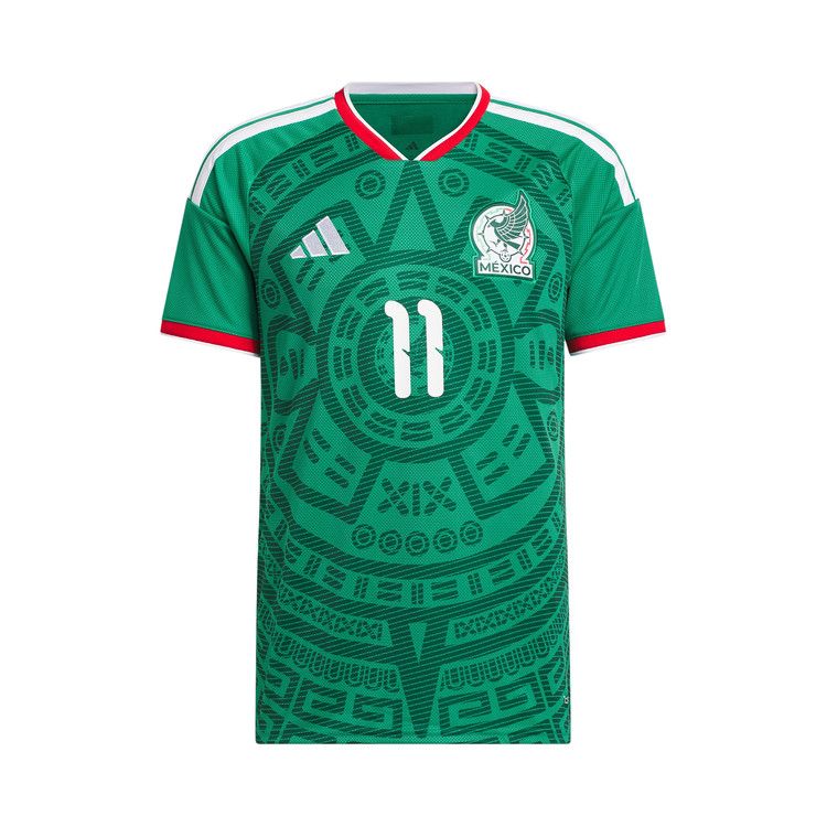 Adidas Mexico 26 Home Gimenez Jersey 'Bold Green'