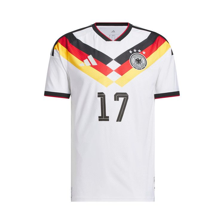 Adidas Germany 26 Home Wirtz Authentic Jersey 'White'