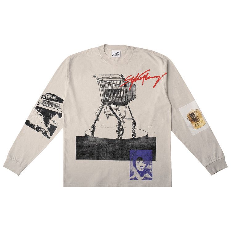 Ladycotton x Sylvie Fleury Shopping Cart Long-Sleeve Tee